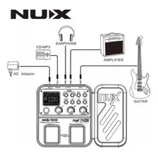 Pedaleira Para Guitarra Nux Mg100 Foto mini 3