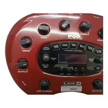 Pedaleira Pod L6 Ultmate Tone Para Guitarra Outlet Cor Vermelho Foto mini  2
