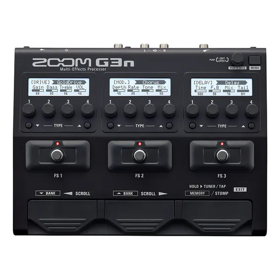 Pedaleira Zoom G3n Multi-effects Para Guitarra Foto 1