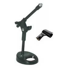 Pedestal De Mesa Microfone Torelli Hpm56 + Cachibo Sem Fio Foto mini 3