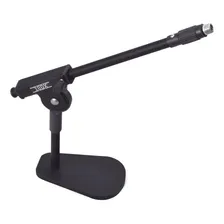 Pedestal De Mesa Suporte Microfone Com Regulagem Ibox Smms Foto mini 1
