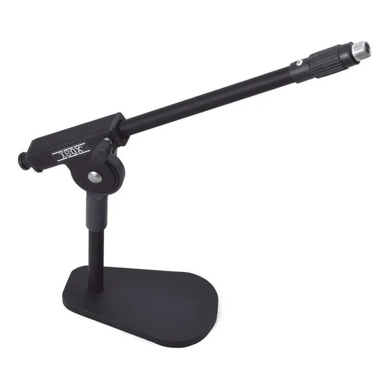 Pedestal De Mesa Suporte Microfone Com Regulagem Ibox Smms Foto 1