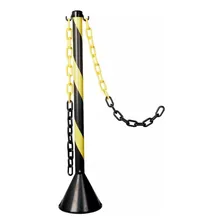 Pedestal De Segurança Zebrado Amarelo/preto 90cm Foto mini 3
