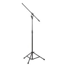 Pedestal Microfone Stay Girafa Tripe Articulado Preto Ferro Foto mini 1