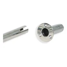 Pedestal Para Churrasqueira Inox Lancha Barco Iate P/ Popa Foto  mini 1