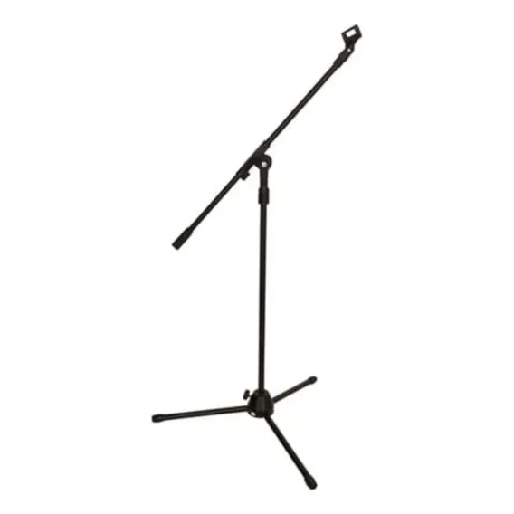 Pedestal Para Microfone C/ Cachimbo Marquês Cor Preto Foto 1