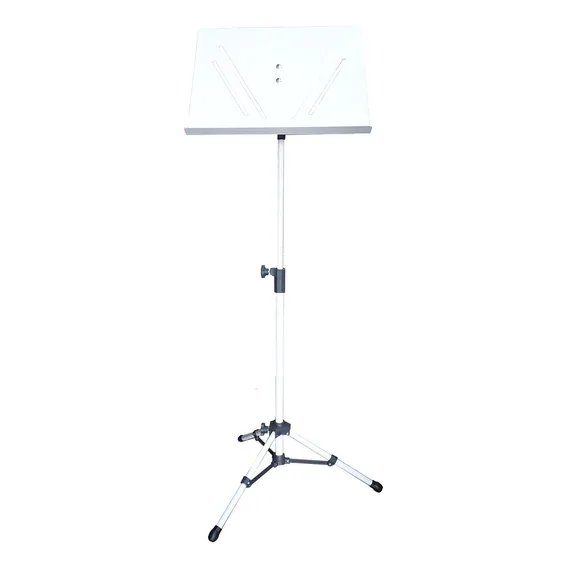 Pedestal Para Partitura Maestro Branco Foto 1