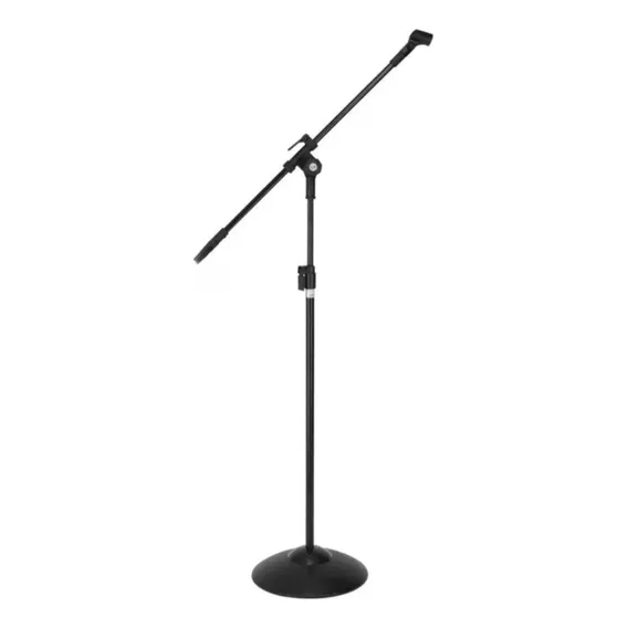 Pedestal P/microfone C/base Pesada Vector Pmv-03-p +cachimbo Foto 1