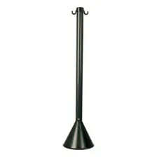 Pedestal Preto Pvc C/ Ganchos | Isolamento E Sinalização Foto mini 1