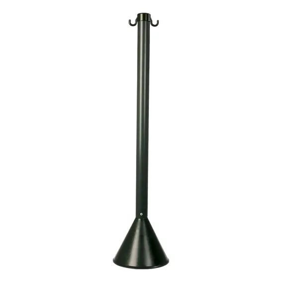 Pedestal Preto Pvc C/ Ganchos | Isolamento E Sinalização Foto 1