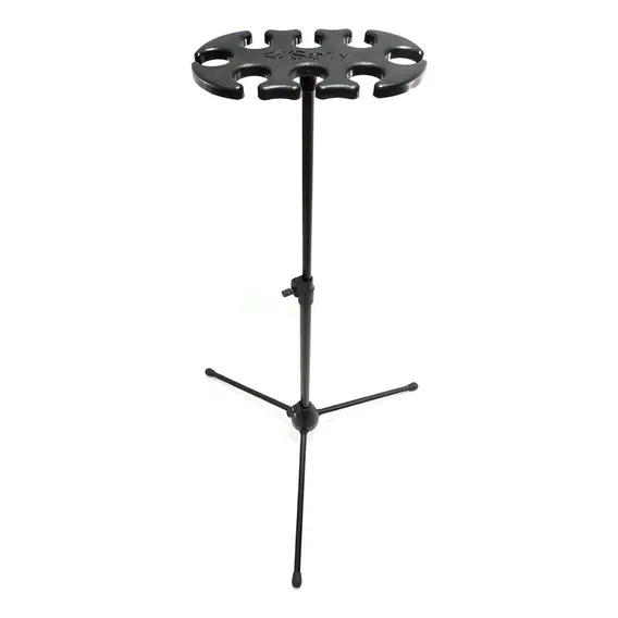 Pedestal Suporte Descanso Saty 8 Microfones Com Ou Sem Fio Foto 1
