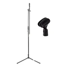 Pedestal Suporte Para Microfone Hayonik Pm-100 + Cachimbo Foto mini 2