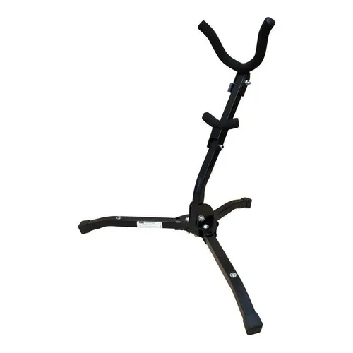 Pedestal Suporte Para Sax Alto E Tenor Saty 5200 Aço Com Pés E Longarina Emborrachados Foto 1