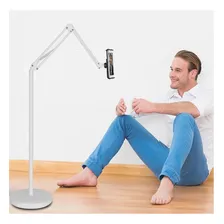 Pedestal Vextab Suporte Articulado P/ Tablet iPad Celular Cor Branco Foto mini 2