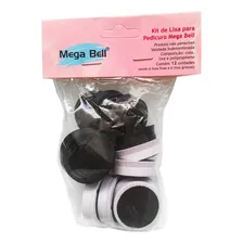 Pedicuro Compact Branco 110v Lixa Elétrica Esfoliador Pés + 12 Lixas Mega Bell Foto mini  2