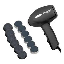 Pedicuro Lixa Elétrica Esfoliador + 12 Lixas - Preto 110v Foto mini 3