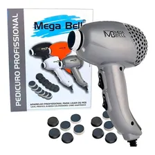 Pedicuro Profissional Prata Para Lixar Pés 110v220v Megabell 110v Foto mini  3