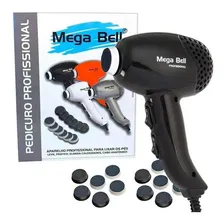 Pedicuro Profissional Preto Para Lixar Os Pés 110v Mega Bell Foto mini 1