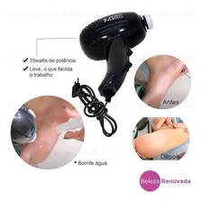 Pedicuro Profissional Preto Para Lixar Os Pés 110v Mega Bell Foto mini 4