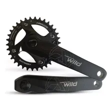 Pedivela Bike Absolute Wild 175mm 34t Mtb Alumínio Foto mini  2