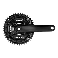 Pedivela de bicicleta AXW PĂ© de Vela Triplo coroa Ășnica - preto Foto mini 1