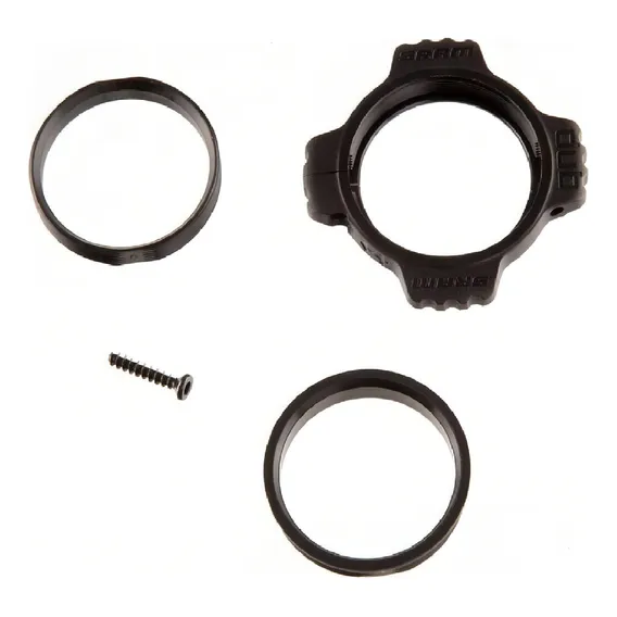 Pedivela De Bicicleta Sram Espaçador Para Pedivela Sram Dub - Tira Folga Sram Dub Coroa Única - Preto Foto 1