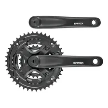 Pedivela Mtb Triplo 42/34/24d 8v 7v 170mm Samox Alumínio Foto mini 1