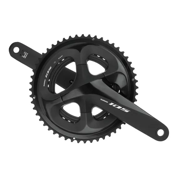 Pedivela Shimano 105 R7000 2x11 11v 52x36 172,5mm Spd Preto Foto 1