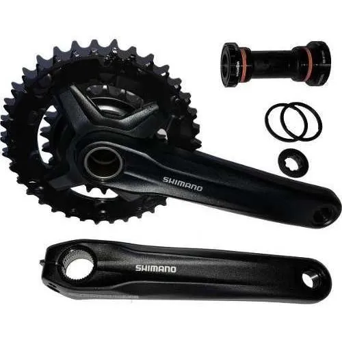Pedivela Shimano Altus 18v Mt210 36x22 Integrado + Movimento Foto 1