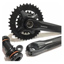 Pedivela Shimano Altus Fc-mt210 175mm 22/36d C/ Mov. Central Foto mini  3