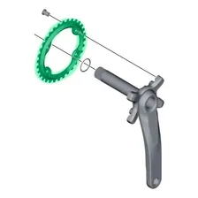 Pedivela Shimano Deore Xt Fc-m8000 1x11v Sem Coroa Foto mini 4
