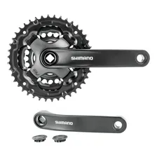Pedivela Shimano Tourney Fc-ty301 175mm 24/34/42d Foto mini 3