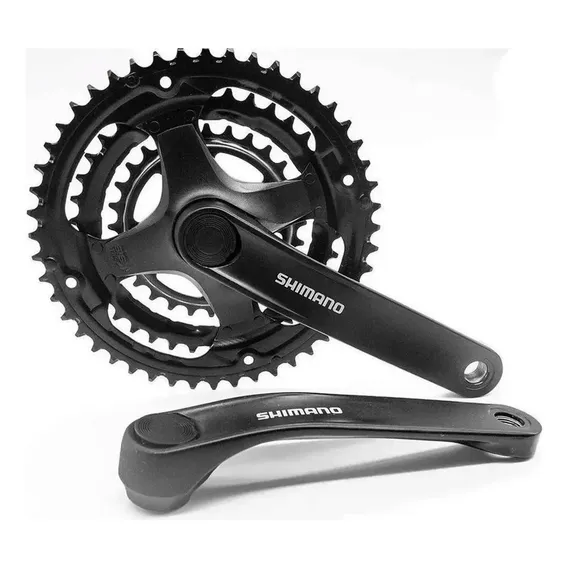 Pedivela Shimano Tourney Fc Ty501 48/38/28 175mm Mtb 7v 8v Foto 1