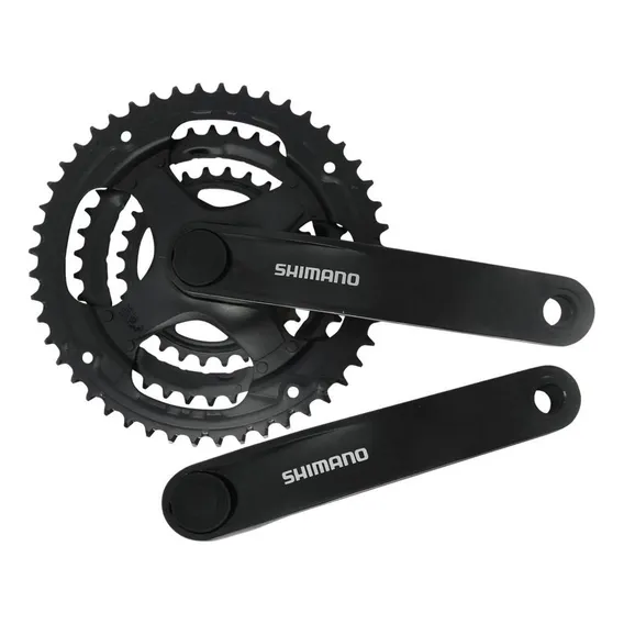 Pedivela Shimano Tourney Ty301 170mm 48x38x28 Preto Foto 1