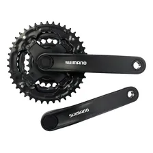 Pedivela Shimano Tourney Ty301 175mm Triplo 42/34/24 Dentes Foto  mini 1
