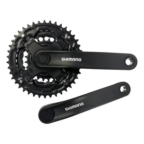 Pedivela Shimano Tourney Ty301 175mm Triplo 42/34/24 Dentes Foto 1