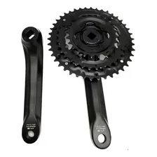 Pedivela Shimano Tourney Ty301 175mm Triplo 42/34/24 Dentes Foto mini  2