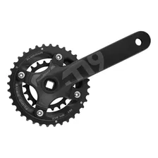 Pedivela Sunrace Fc M926 36/22t Duplo 175mm Ponta Quadrada Foto mini 2