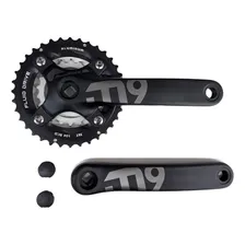Pedivela Sunrace Fc M926 36/22t Duplo 175mm Ponta Quadrada Foto mini 1