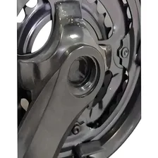 Pedivela Triplo 24/34/42 Dentes 170mm Preto - Gta Foto mini 2