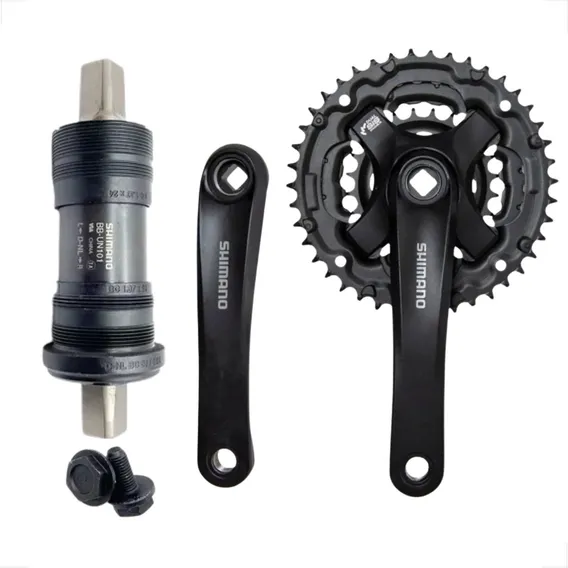 Pedivela Triplo Tourney 3 X 7v + Movimento Central Shimano Foto 1