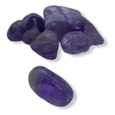Pedra Ametista Rolada 100g Pedras Semi Preciosas Foto mini 2
