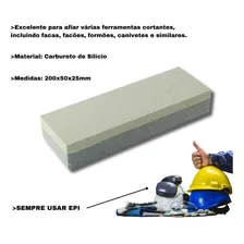 Pedra Amolar Afiar Faca Tramontina Dupla Face Profissional 8 Foto mini 4