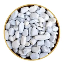 Pedra Branca De Jardim Seixo Dolomita Nº2 Para Canteiro 10kg Cor Branco Foto mini 4