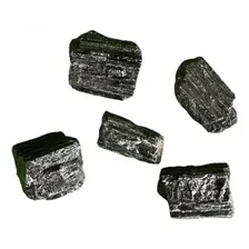 Pedra Bruta Turmalina Negra Pacote 200g Foto mini 3