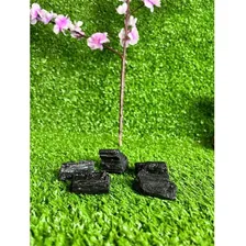 Pedra Bruta Turmalina Negra Pacote 200g Cor Preta Foto mini 4