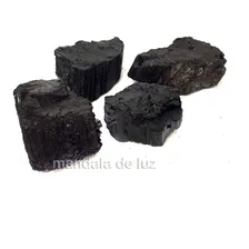 Pedra Cristal Bruta Turmalina Negra Proteção Purificação Foto mini 4