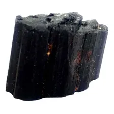 Pedra Cristal Bruta Turmalina Negra Proteção Purificação Foto mini 1