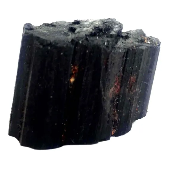Pedra Cristal Bruta Turmalina Negra Proteção Purificação Foto 1