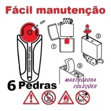 Pedra Genuína Para Isqueiro Zippo 6 Un. Original Foto mini 4
